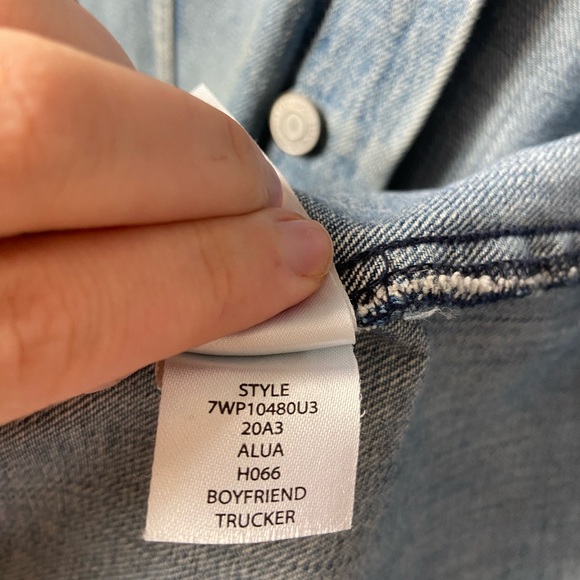 Oversized Boyfriend Trucker Jean Jacket from Lucky Brand - Picture 5 of 7